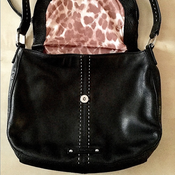 B.Makowsky Leather Shoulder Bag - Picture 4 of 8